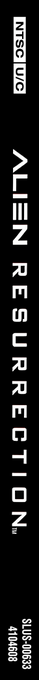 Alien Resurrection — box-2D-side (US)