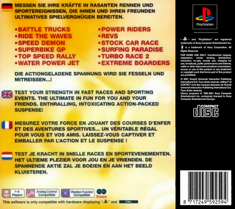 All Star Action — box-2D-back (EU)