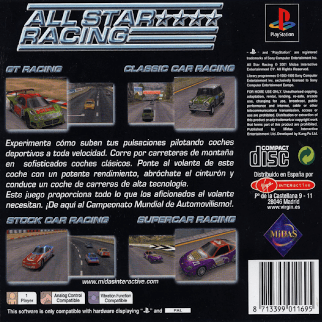All Star Racing — box-2D-back (SP)