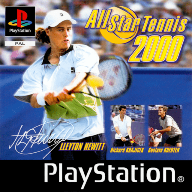 All Star Tennis 2000 box art