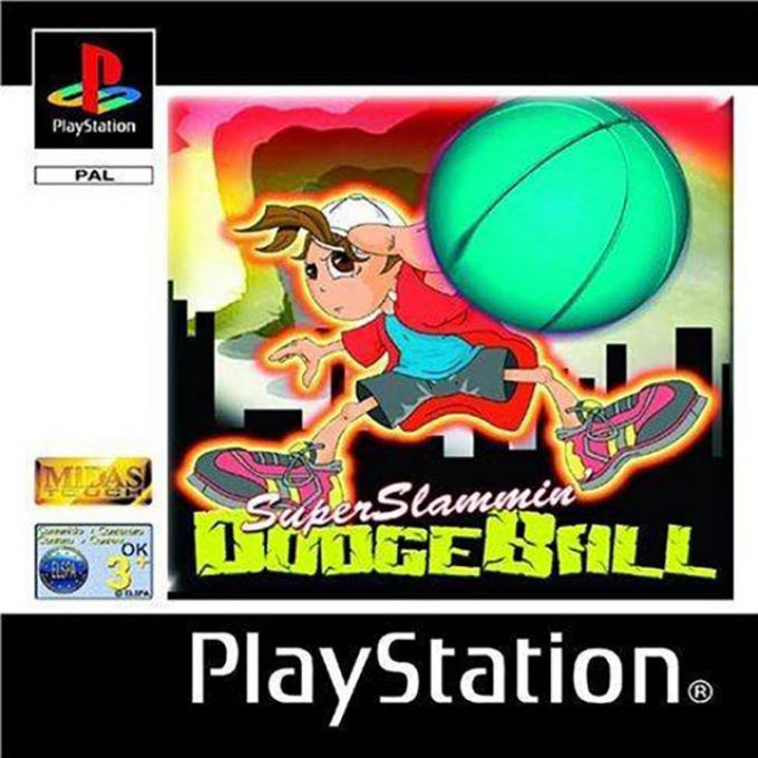 Super Slammin' Dodgeball — box-2D (EU)