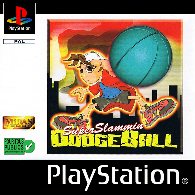 Super Slammin' Dodgeball — box-2D (FR)