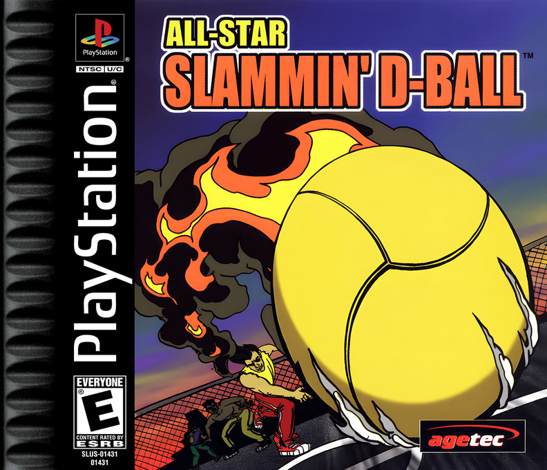Super Slammin' Dodgeball box art