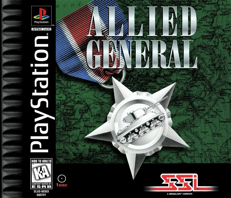 Panzer General 2 - Allied General box art