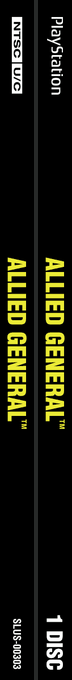 Panzer General 2 - Allied General — box-2D-side (US)