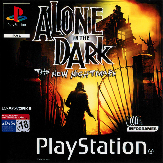 Alone In The Dark - The New Nightmare — box-2D (SP)