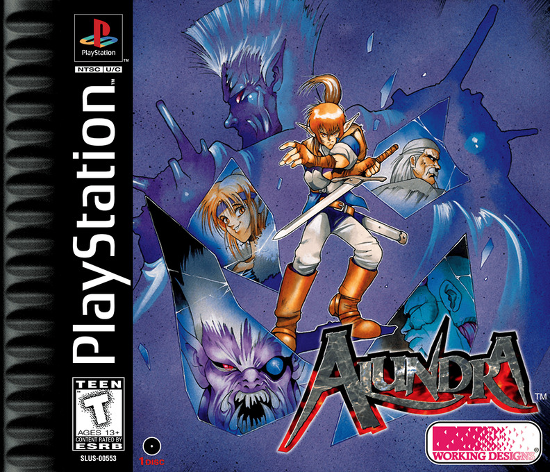 Alundra box art