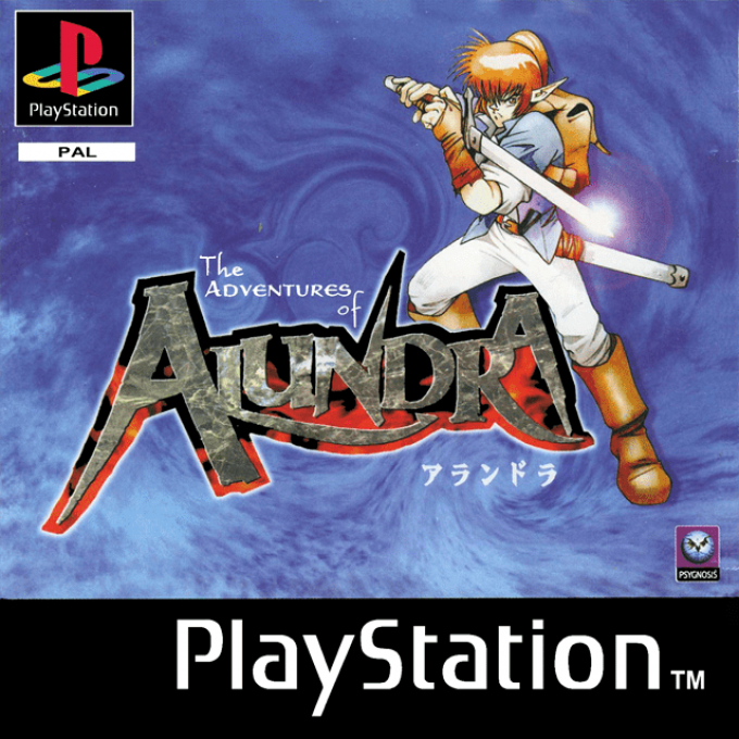 Alundra — box-2D (EU)