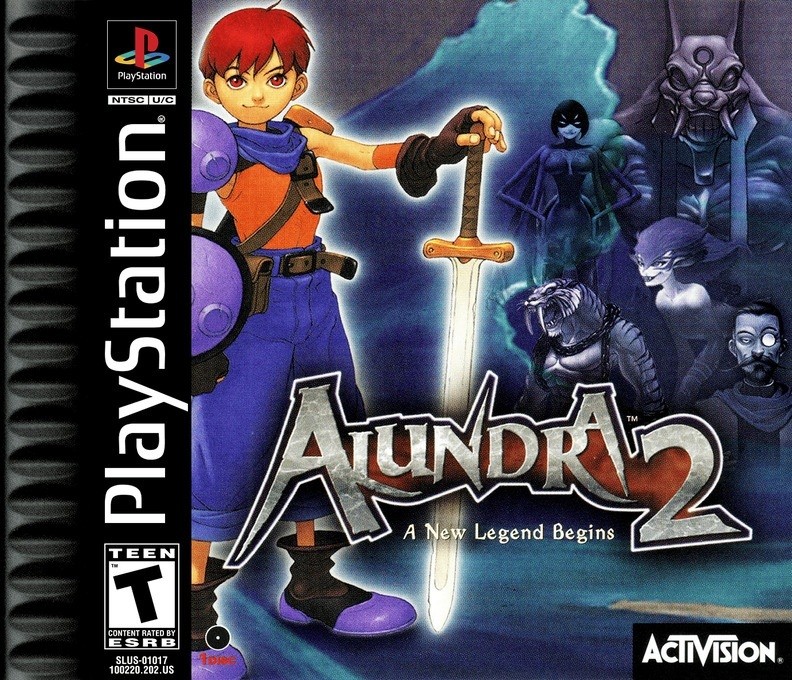 Alundra 2 box art
