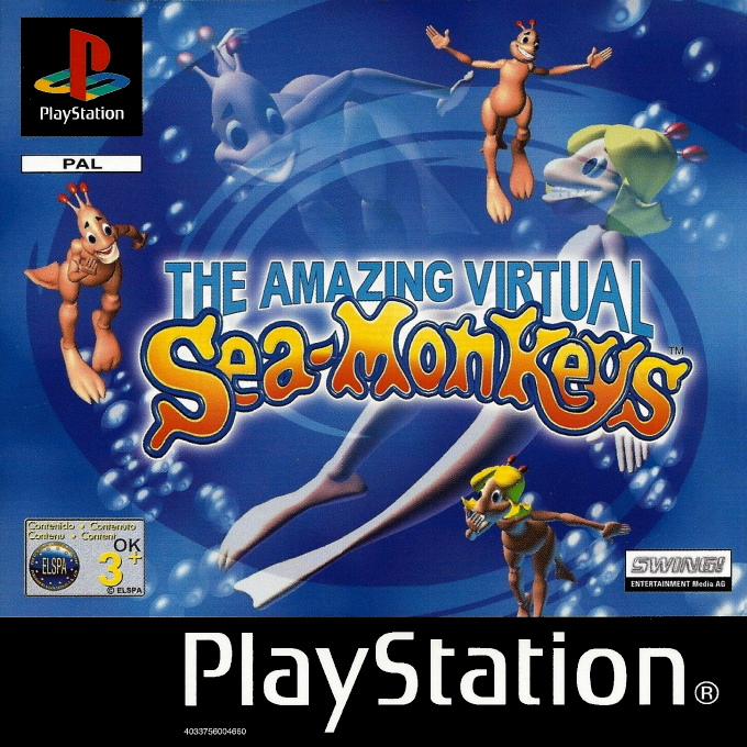 Amazing Virtual Sea Monkeys, The — box-2D (EU)