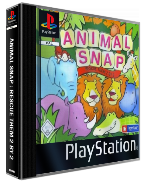 Animal Snap - Rescue Them 2 By 2 — box-3D (EU)