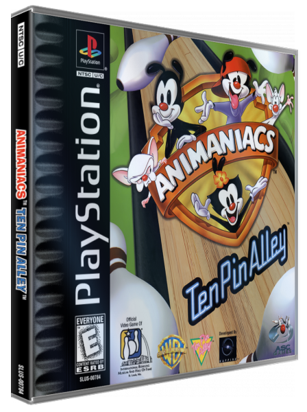 Animaniacs In Ten Pin Alley — box-3D (US)