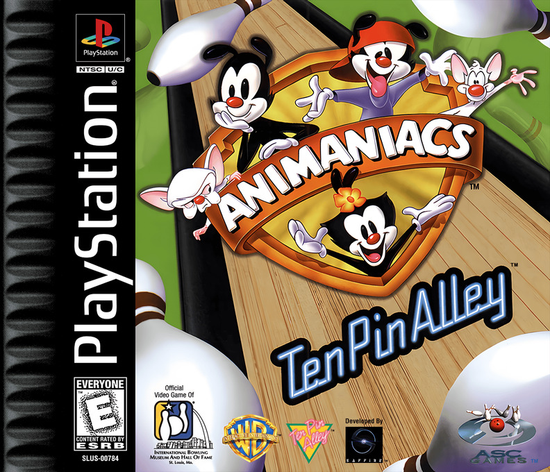 Animaniacs In Ten Pin Alley box art