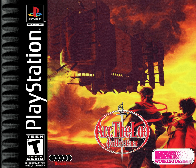 Arc The Lad - Monster Game box art