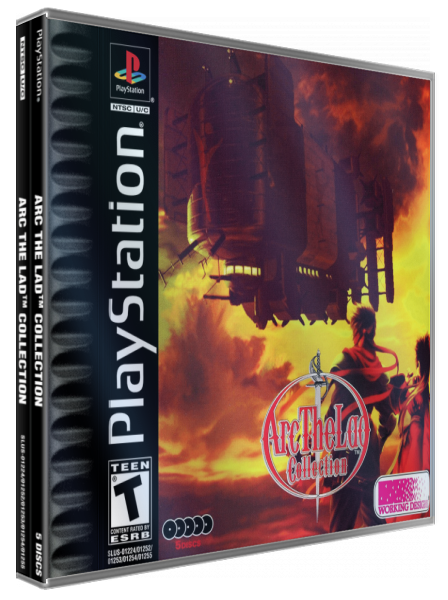 Arc The Lad Collection — box-3D (US)