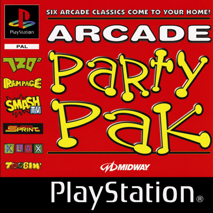 Arcade Party Pak — box-2D (EU)