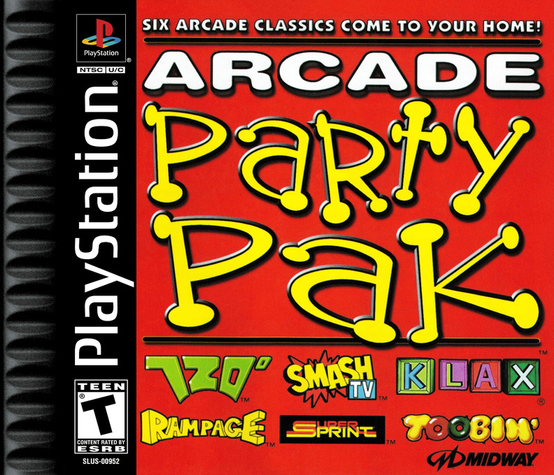 Arcade Party Pak box art