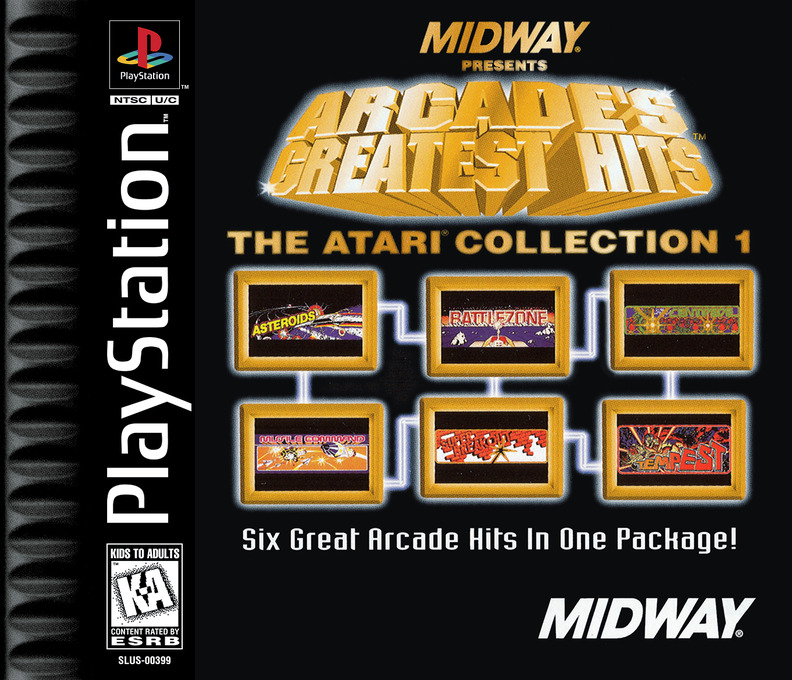Arcade's Greatest Hits - The Atari Collection 1 box art