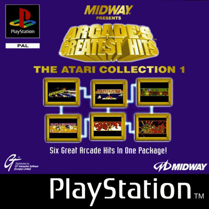 Arcade's Greatest Hits - The Atari Collection 1 — box-2D (EU)