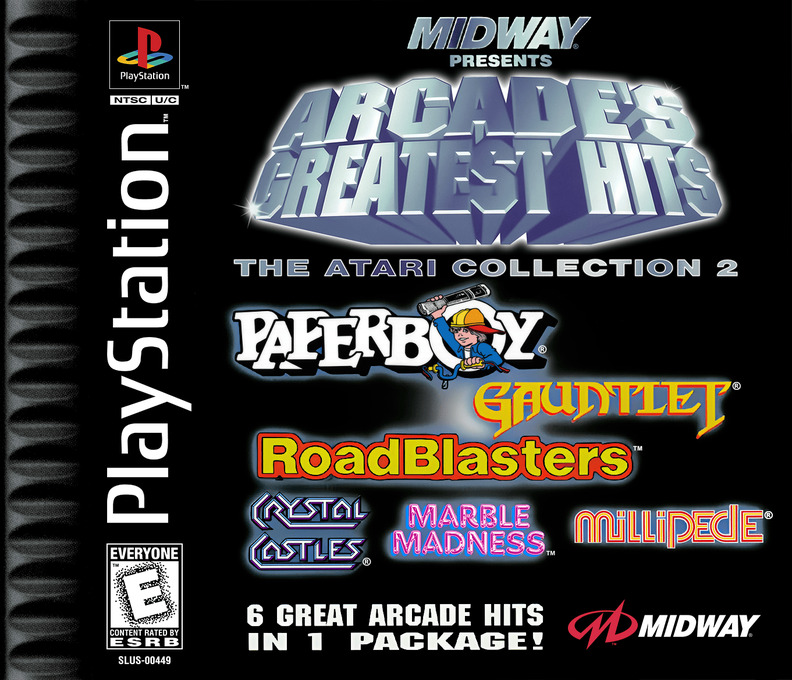 Arcade's Greatest Hits - The Atari Collection 2 box art