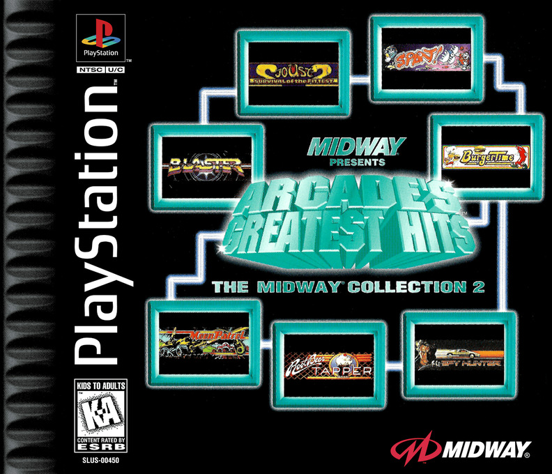 Arcade's Greatest Hits - The Midway Collection 2 box art