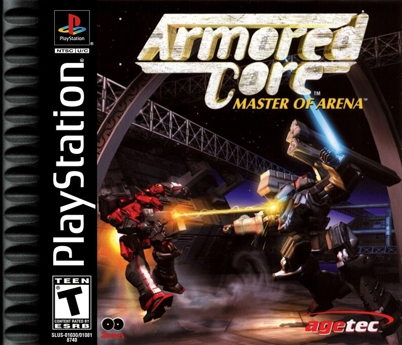Armored Core - Master Of Arena box art