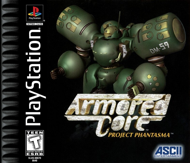 Armored Core - Project Phantasma box art