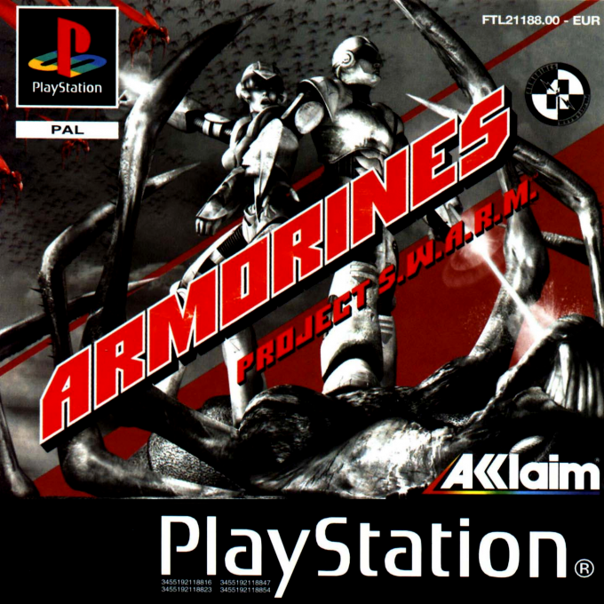 Armorines - Project Swarm — box-2D (EU)