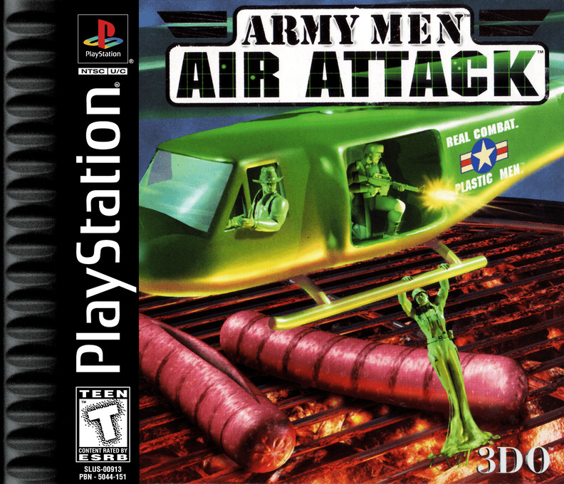 Army Men - Air Attack box art