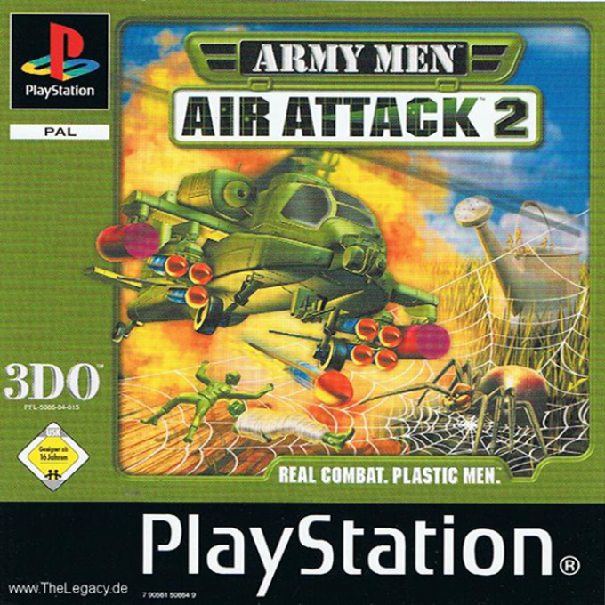 Army Men - Air Attack 2 — box-2D (DE)