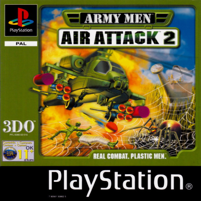 Army Men - Air Attack 2 — box-2D (EU)