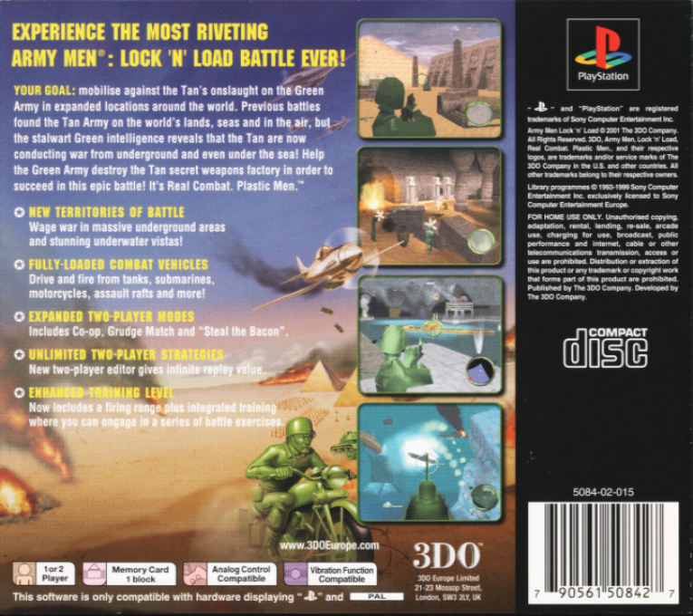 Army Men - Lock N Load — box-2D-back (EU)