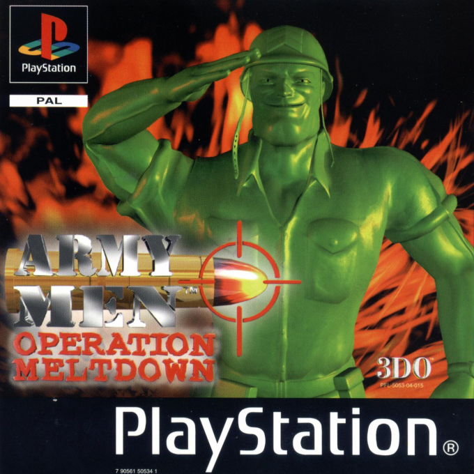 Army Men - Operation Meltdown — box-2D (EU)