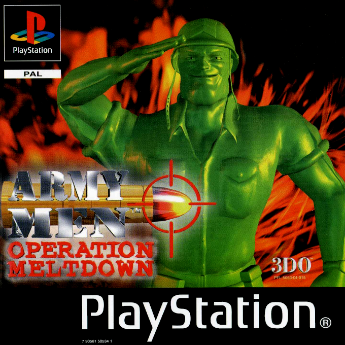 Army Men - Operation Meltdown — box-2D (FR)