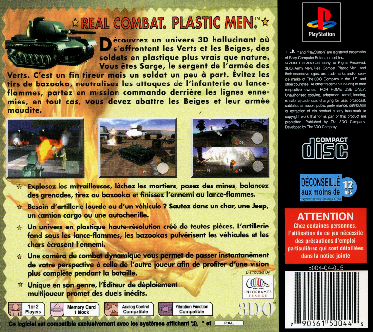 Army Men 3d — box-2D-back (FR)