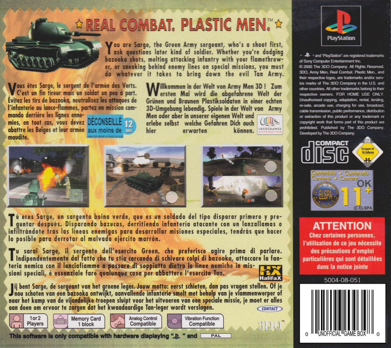 Army Men 3d — box-2D-back (EU)