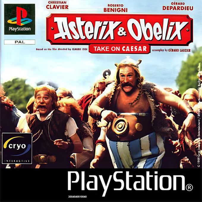 Asterix And Obelix Take On Caesar box art