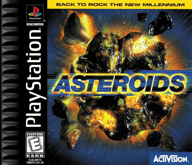Asteroids box art