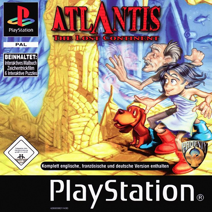 Atlantis The Lost Continent — box-2D (DE)