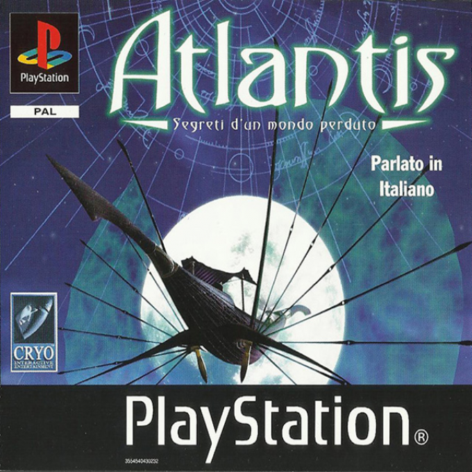 Atlantis - The Lost Tales — box-2D (IT)