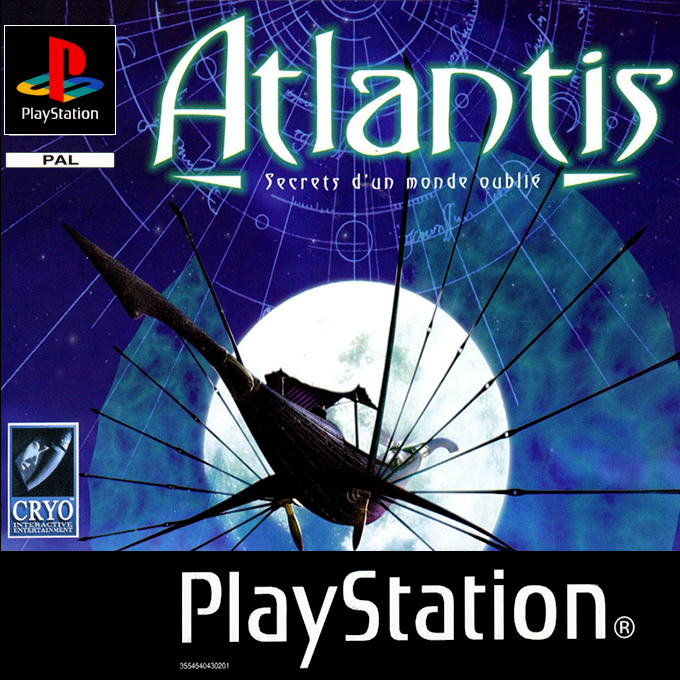 Atlantis - The Lost Tales — box-2D (FR)