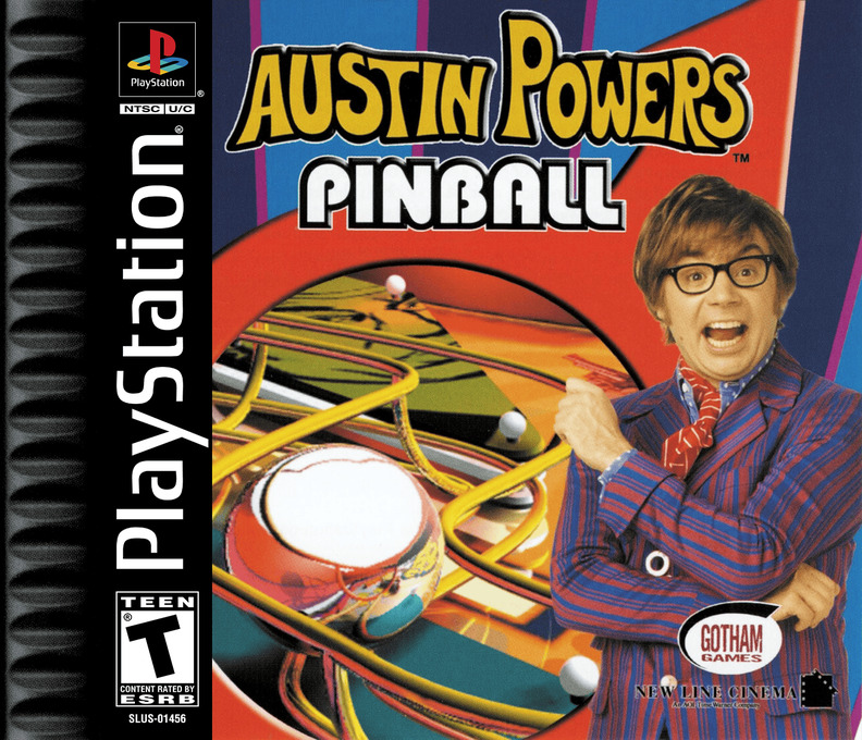 Austin Powers Pinball box art