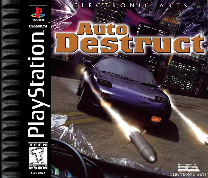 Auto Destruct box art
