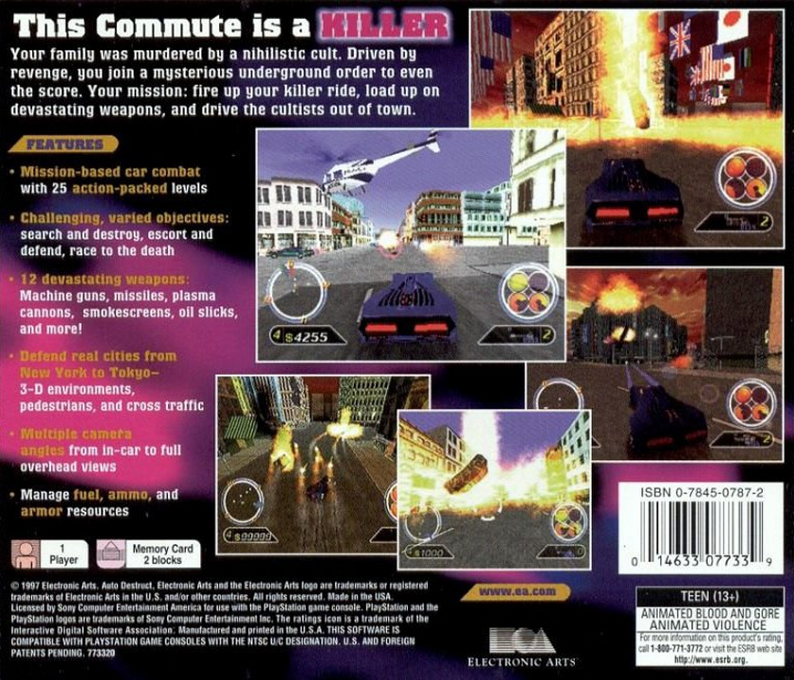 Auto Destruct — box-2D-back (US)