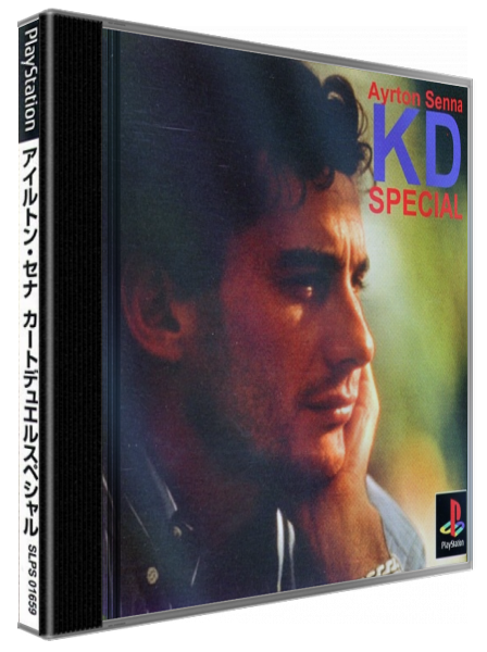 Ayrton Senna Kart Duel Special — box-3D (JP)