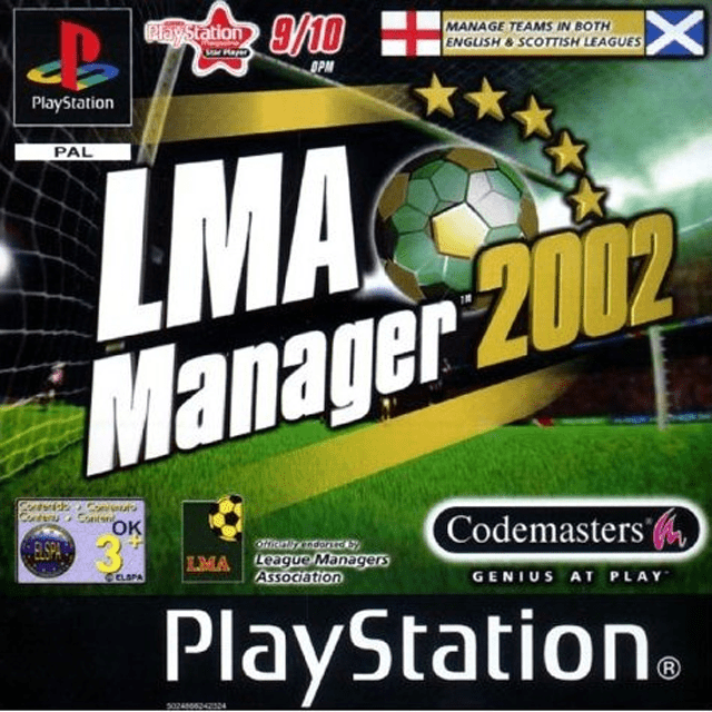 Lma Manager 2002 box art