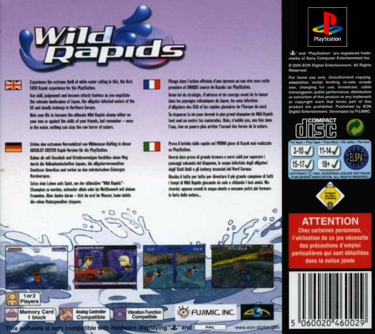 Wild Rapids — box-2D-back (EU)
