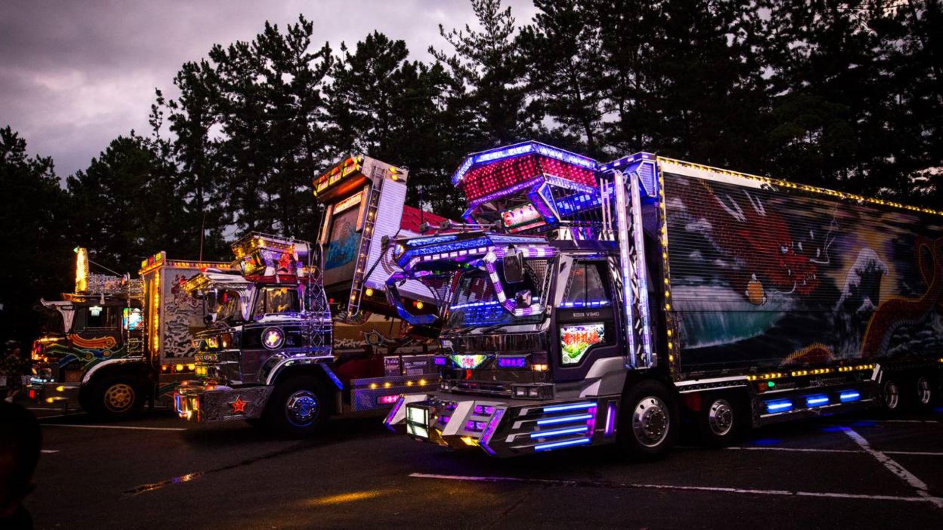 Bakusou Dekotora Densetsu - Art Truck Battle — fanart