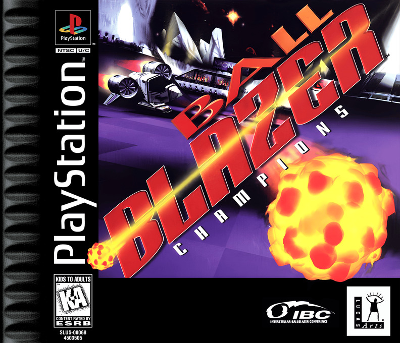 Ballblazer Champions box art