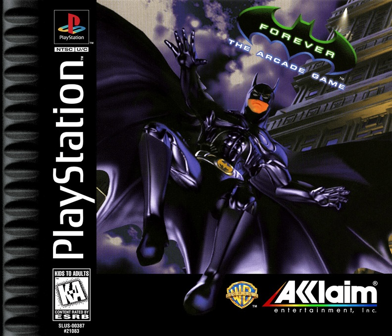 Batman Forever - The Arcade Game box art